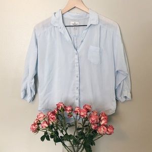 Lightweight American Eagle Button-Up